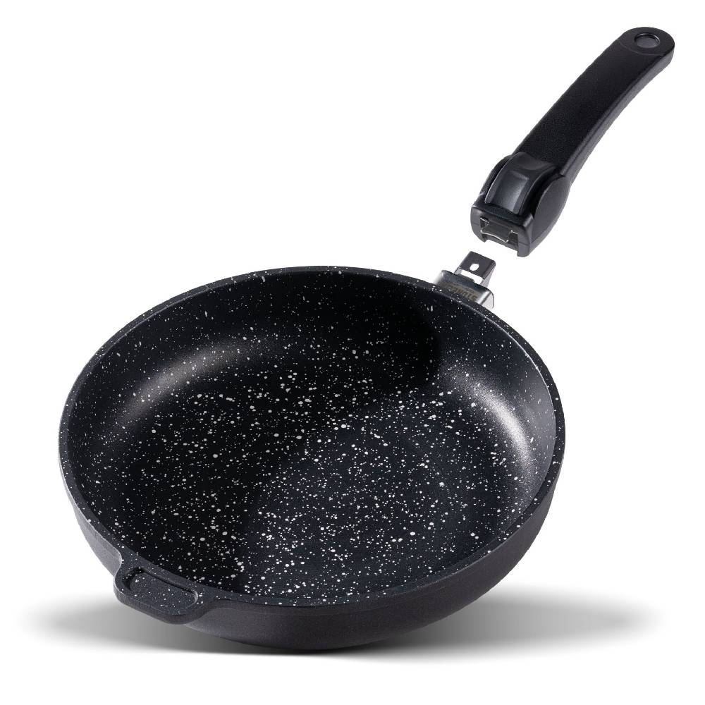 Stoneline Bratpfanne 24 cm mit abnehmbarem Griff ohne Deckel