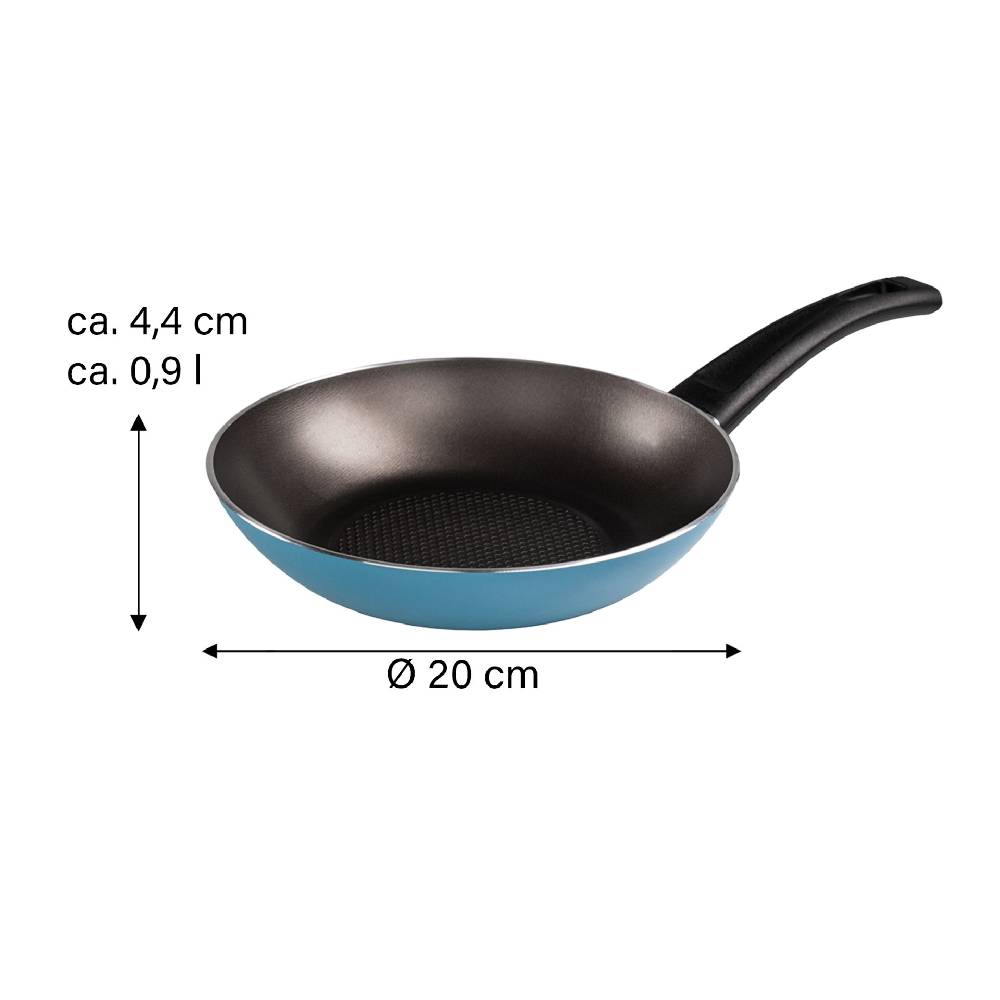 Stoneline Bratpfanne 20 cm Blau ohne Deckel Clearance-Verkauf