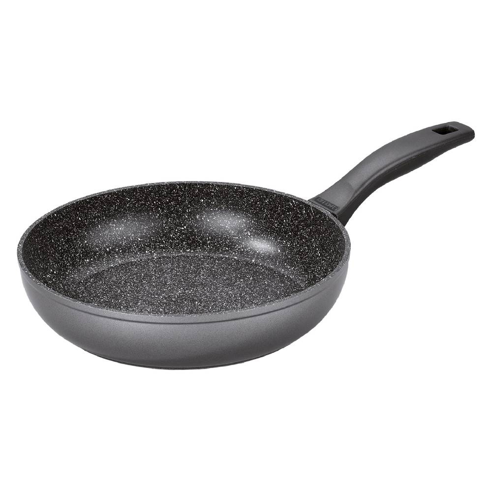 Stoneline Schmorpfanne 24 cm mit Deckel - Schwarz