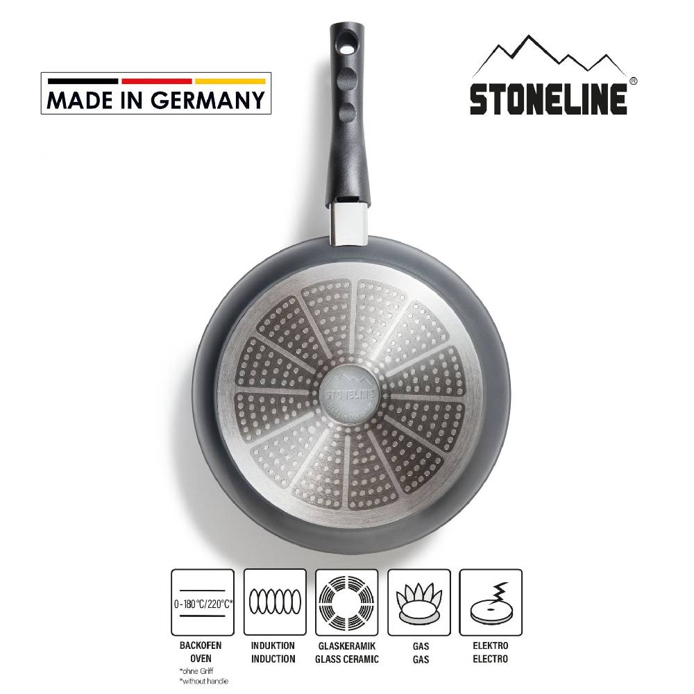 Stoneline Schmorpfanne 28 cm mit abnehmbarem Griff ohne Deckel Im Verkauf