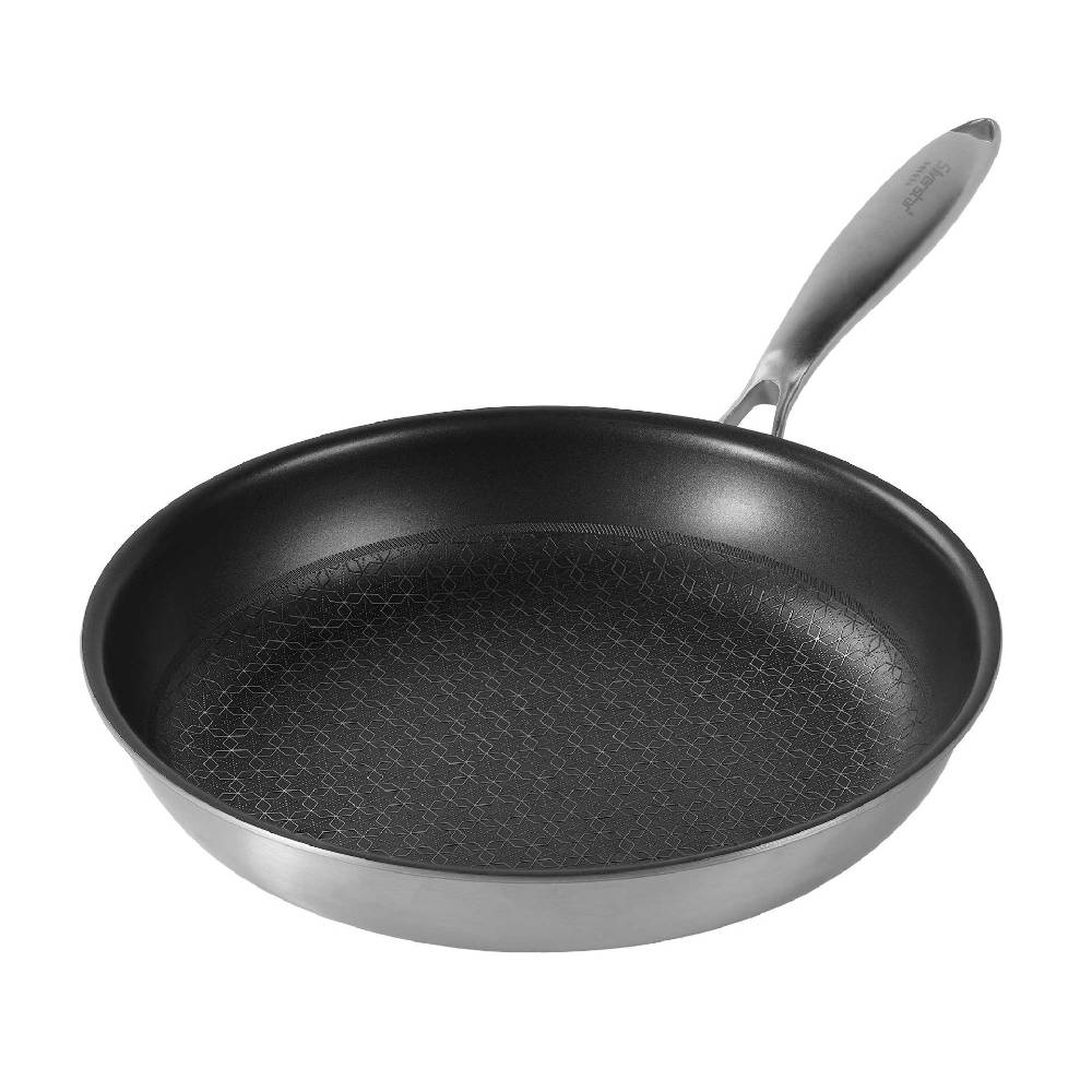 Stoneline Edelstahlpfanne Bratpfanne 28 cm ohne Deckel