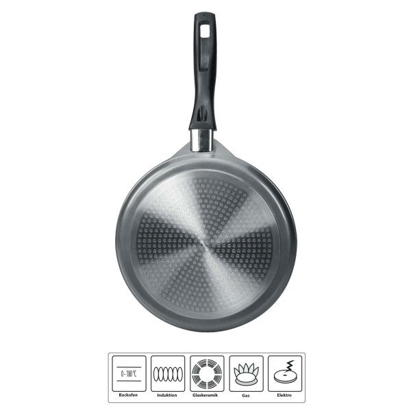 Stoneline Crepe Pfanne 25 cm Schwarz Günstig kaufen