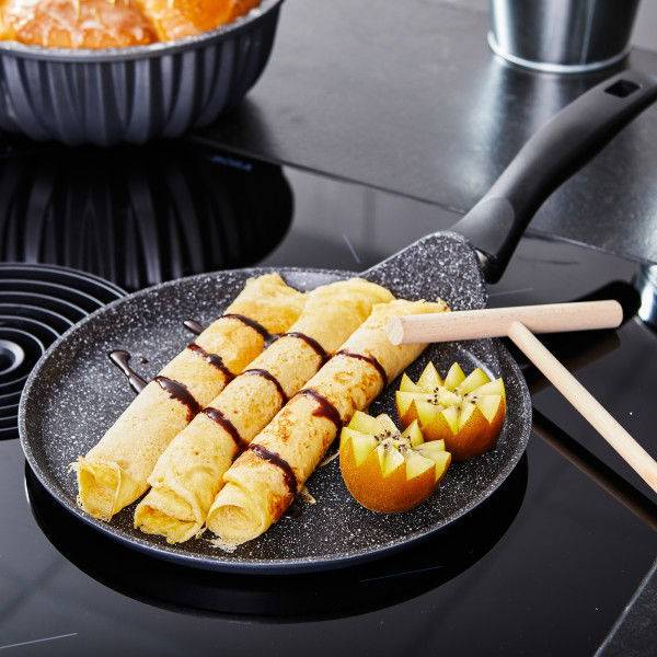 Stoneline Crepe Pfanne 25 cm Schwarz Günstig kaufen