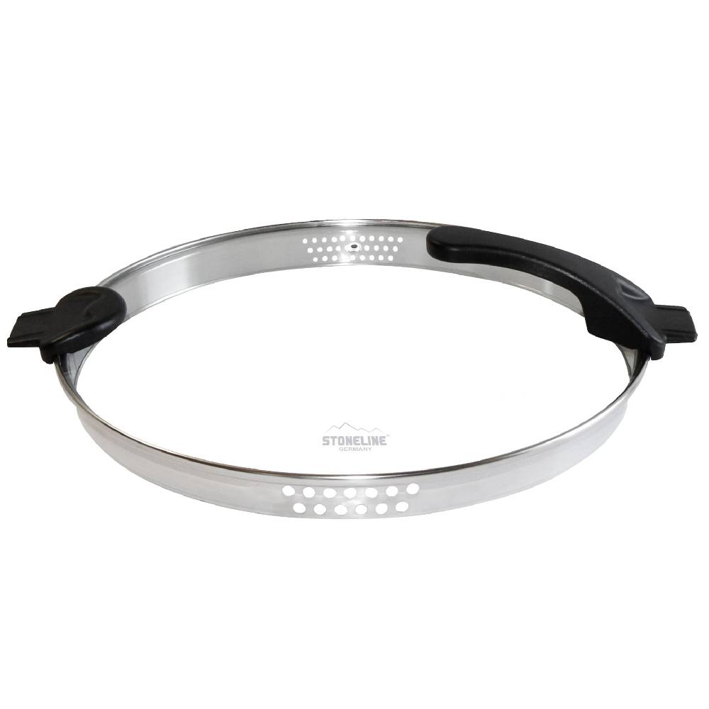 Stoneline Glasdeckel 28 cm mit Sieb Funktion