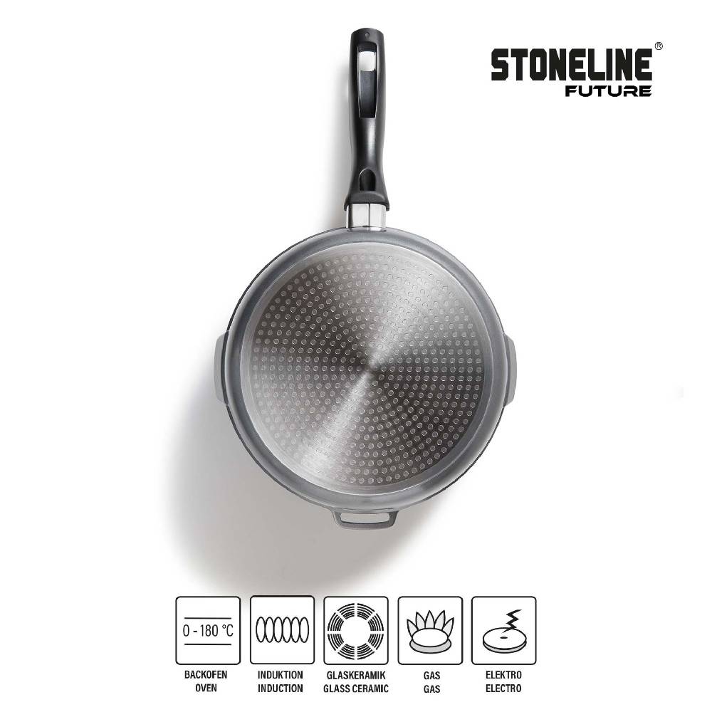 Stoneline Kochgeschirr-Set 8-teilig 18/20/24 mit Deckeln Bestseller