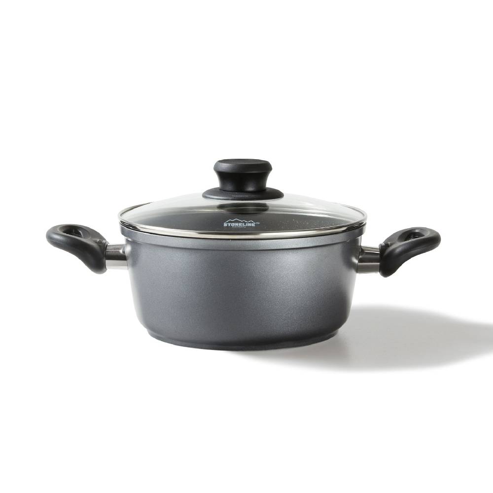 Stoneline Kochtopf 20 cm mit Deckel