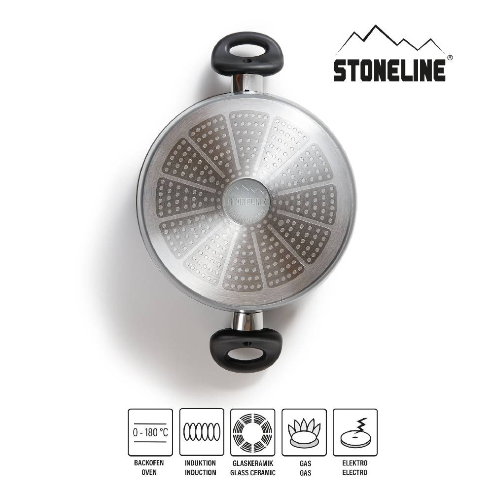 Stoneline Kochtopf 20 cm mit Deckel Begrenzte Freigabe