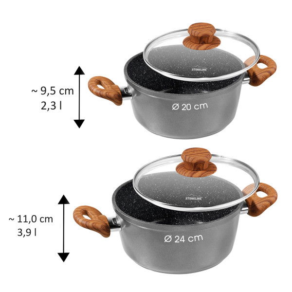 Stoneline Kochtopf 24 cm mit Deckel JETZT KAUFEN