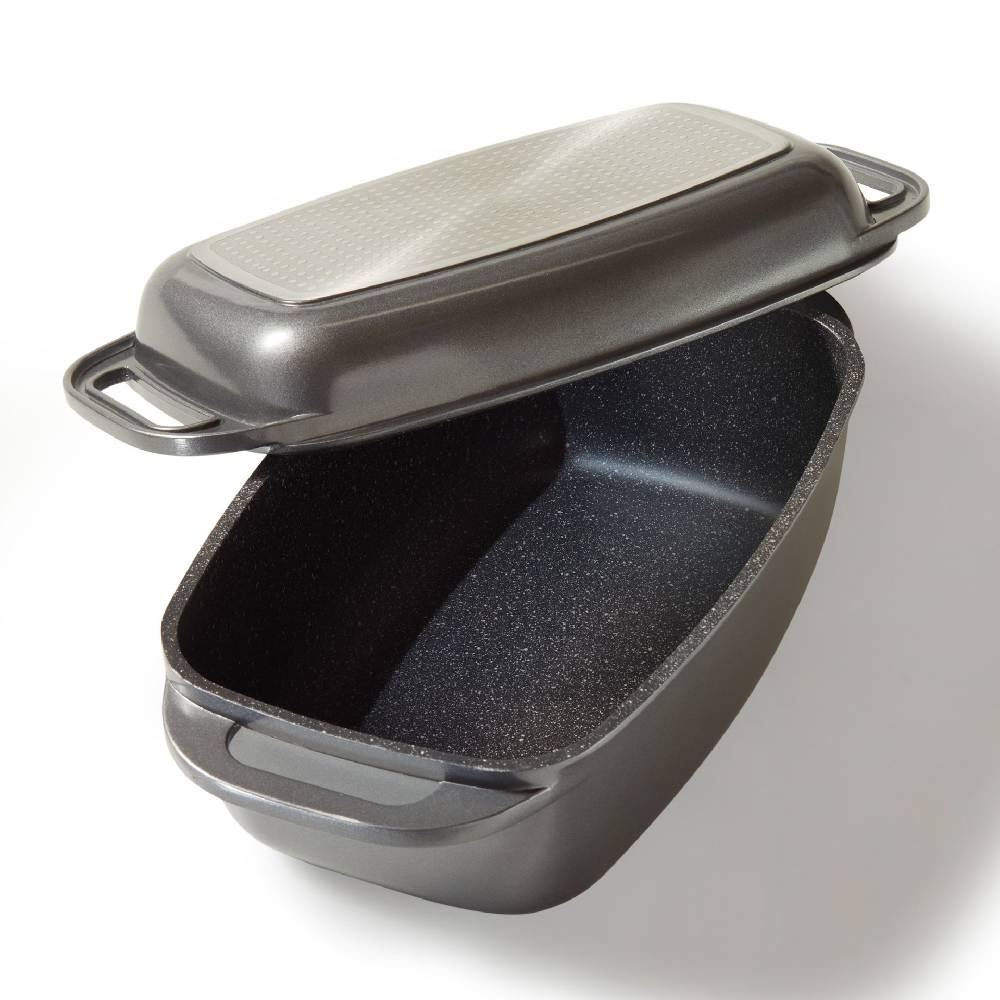 Stoneline Bräter Schmortopf 40x22 cm mit Deckel