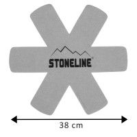 Stoneline Pfannenschutz Set 2-teilig Grau Günstiger Verkauf