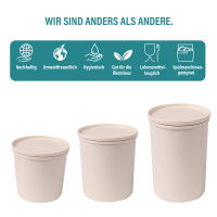 Stoneline Frischhaltedose 500 ml rPET Natur Sonderangebot