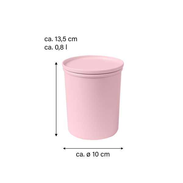 Stoneline Frischhaltedose 800 ml rPET Rosa Rabatt