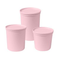Stoneline Frischhaltedose rPET 500/800/1.000 ml Set 3-teilig Rosa