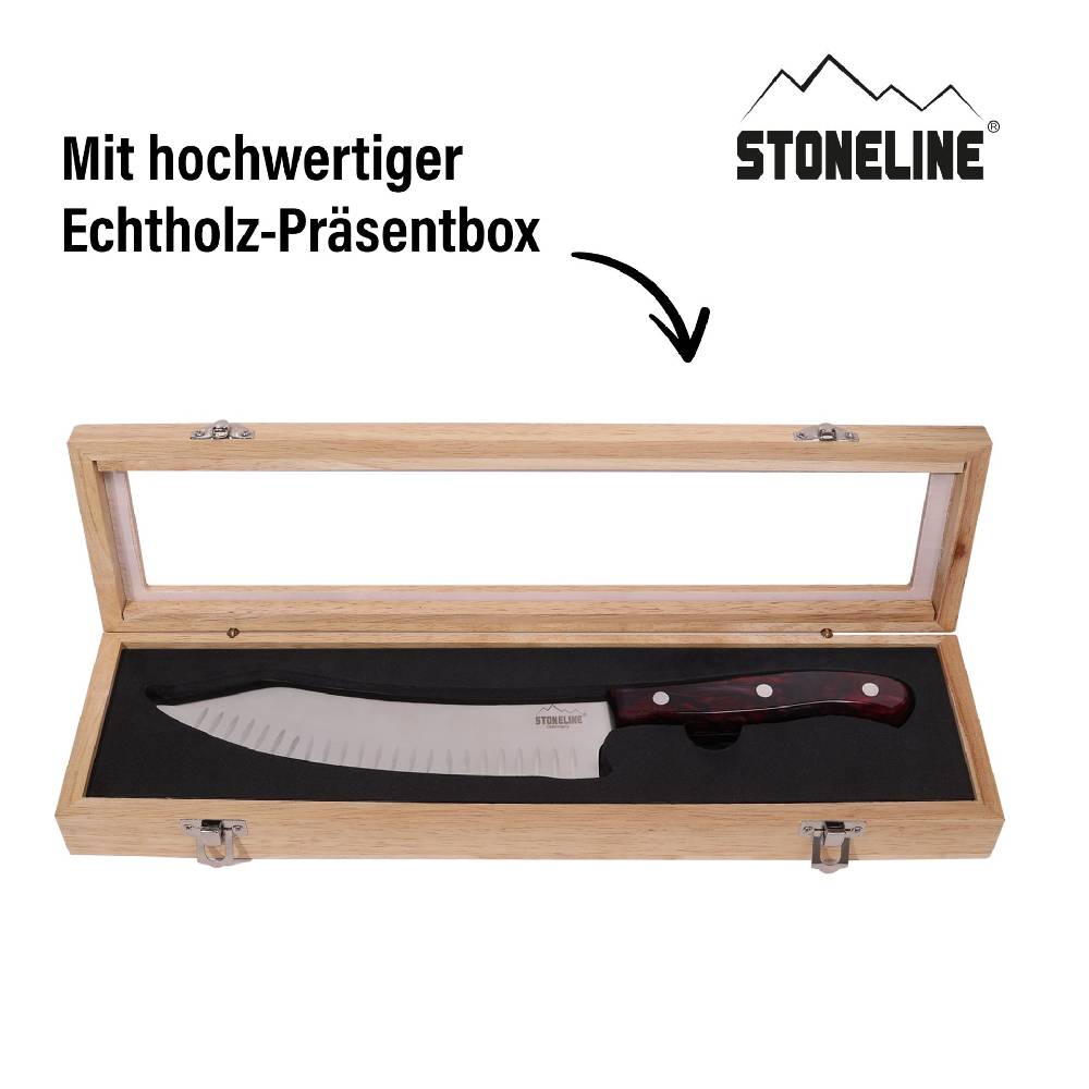 Stoneline Edelstahl Chefmesser 33 cm Vatertagsangebot