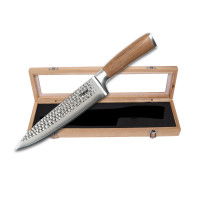 Stoneline Chefmesser 34 cm Damast - Hammerschlag