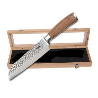 Stoneline Santokumesser 30,5 cm Damast - Hammerschlag