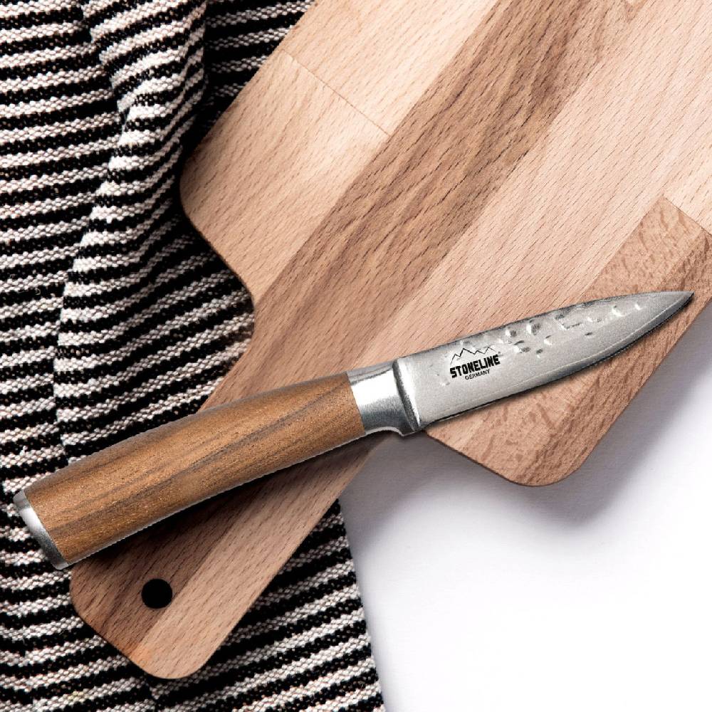 Stoneline Schälmesser 20 cm Damast - Hammerschlag Heißer Verkauf