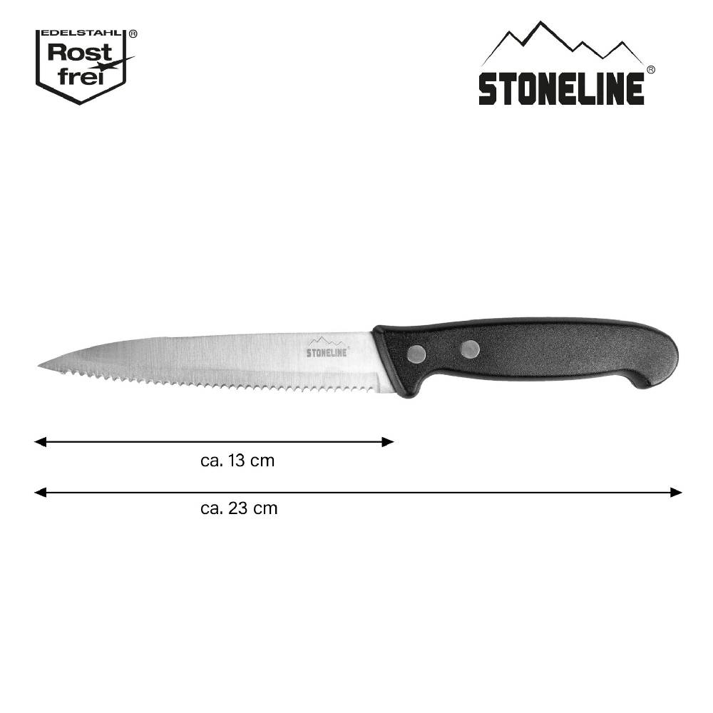 Stoneline Edelstahl Universalmesser 23 cm Exklusive Angebote