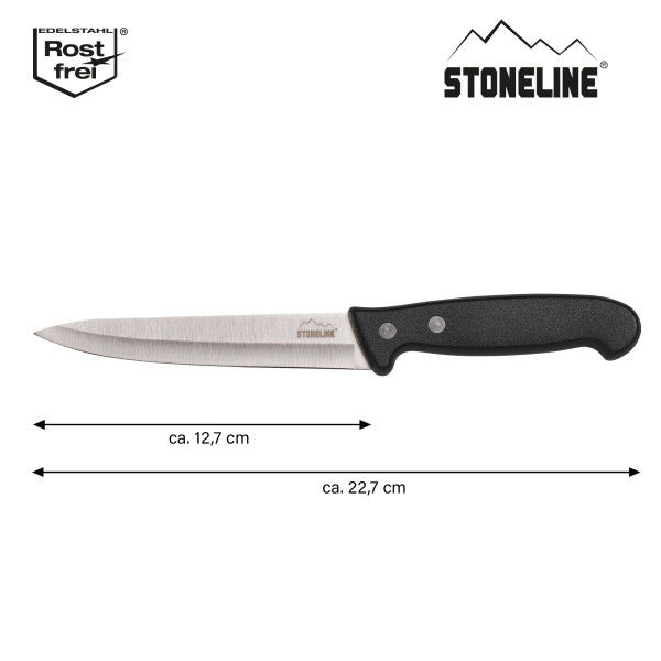 Stoneline Edelstahl Universalmesser 22,5 cm Blitzangebot