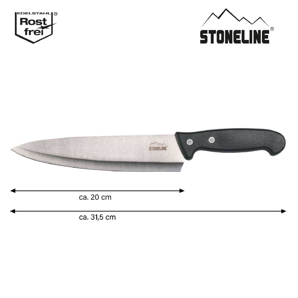 Stoneline Edelstahl Kochmesser 31,5 cm Bestseller
