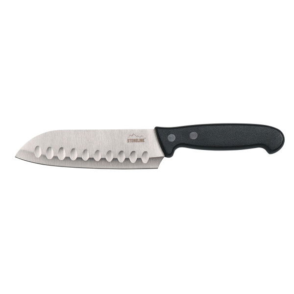 Stoneline Edelstahl Santokumesser 22,5 cm