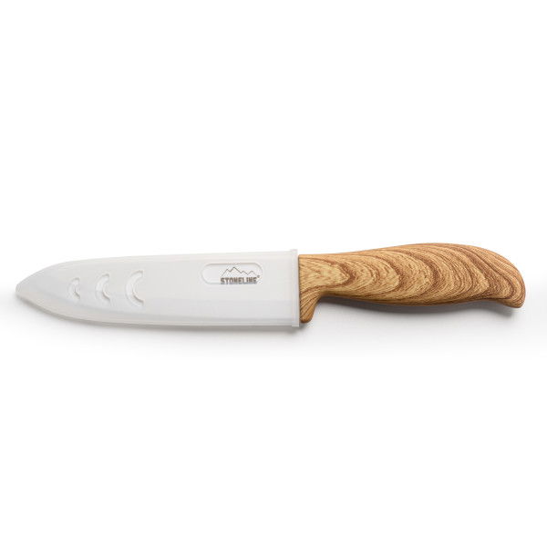 Stoneline Keramik Chefmesser 28 cm Holzoptik Tägliche Deals