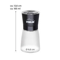 Stoneline Gewürzmühlen Set 2-teilig Schwarz Letzte 2 Tage