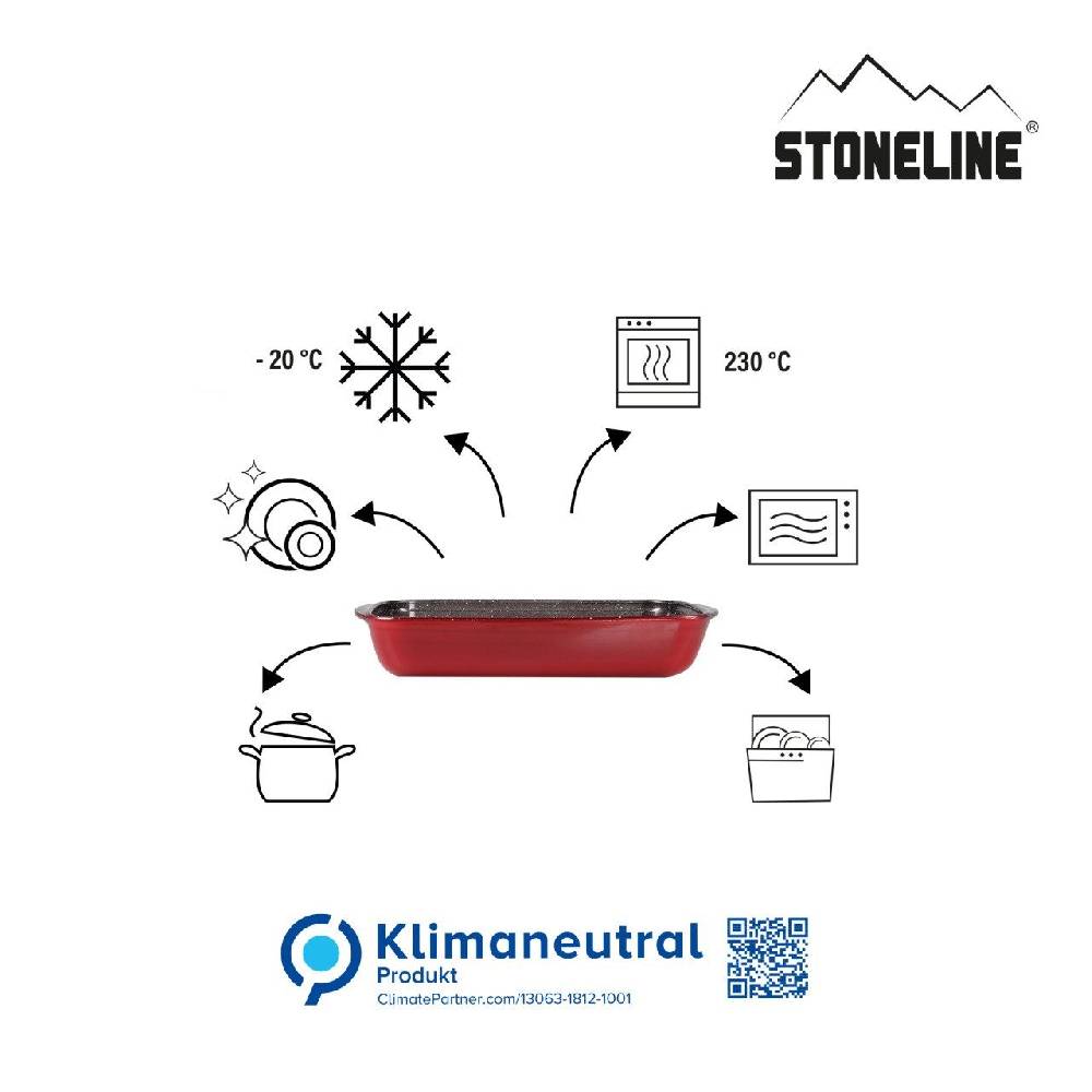 Stoneline Auflaufform Eckig 23x15 cm Bis zu 65% Rabatt