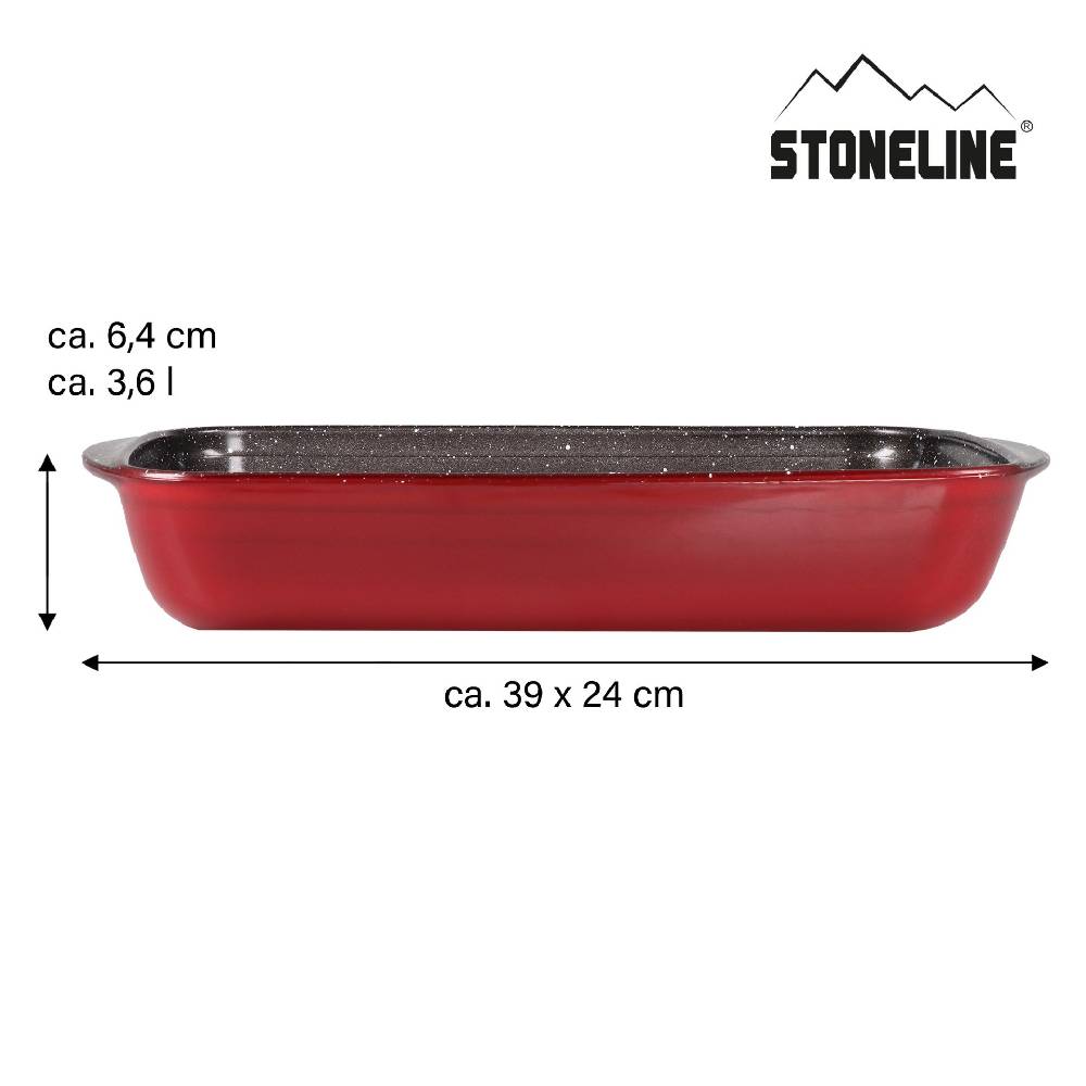 Stoneline Auflaufform Eckig 39x24 cm Sonderangebot der Fabrik