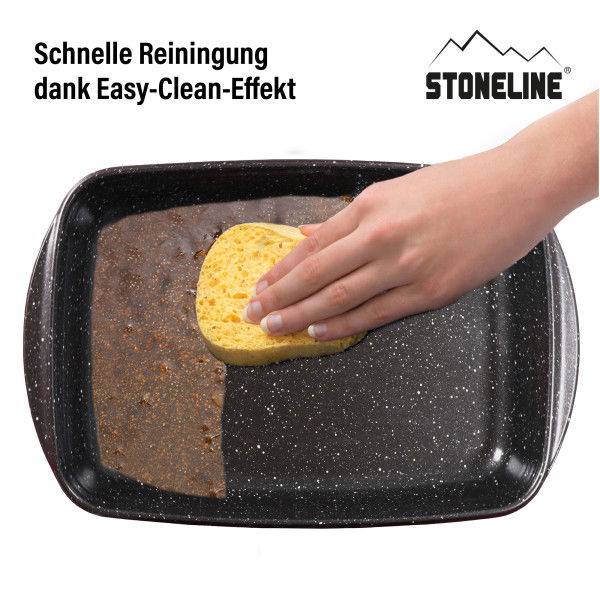 Stoneline Auflaufform Eckig 39x24 cm Sonderangebot der Fabrik