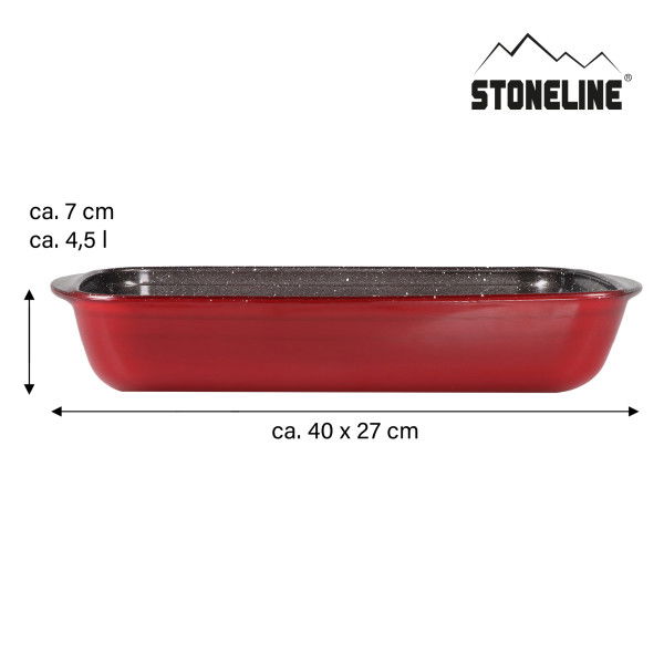 Stoneline Auflaufform Eckig 40x27 cm Vierteljährliche Förderung