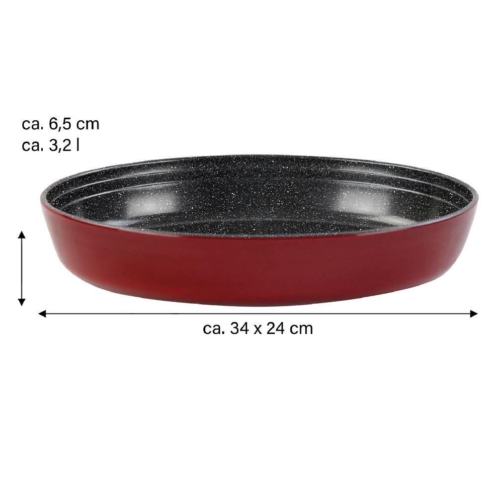 Stoneline Auflaufform Oval 34x24 cm Bis zu 55% Rabatt