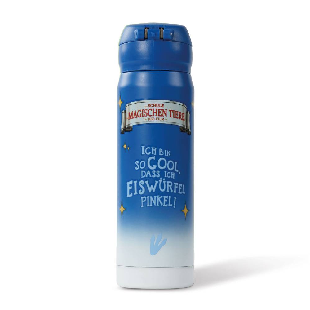 Stoneline Die Schule der Magischen Tiere Trinkflasche 380 ml Edelstahl Blau, Juri Kostenloser Versand international