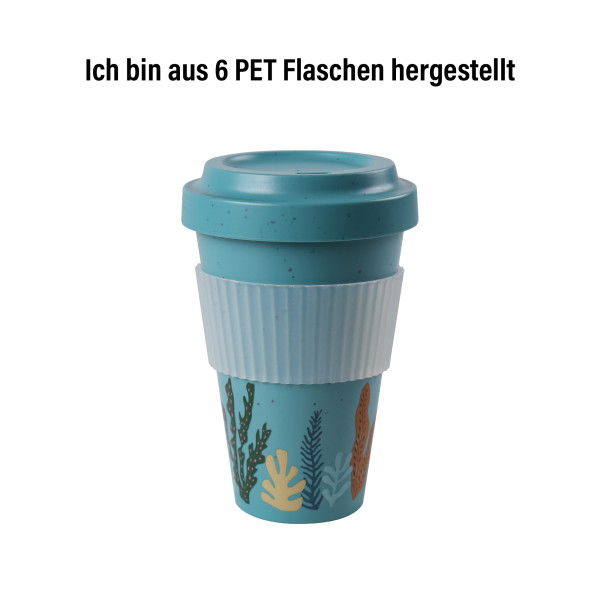 Stoneline Kaffeebecher To Go 400 ml rPET Türkis Verkauf