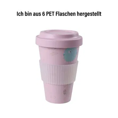 Stoneline Kaffeebecher To Go 400 ml rPET Rosa Angebote