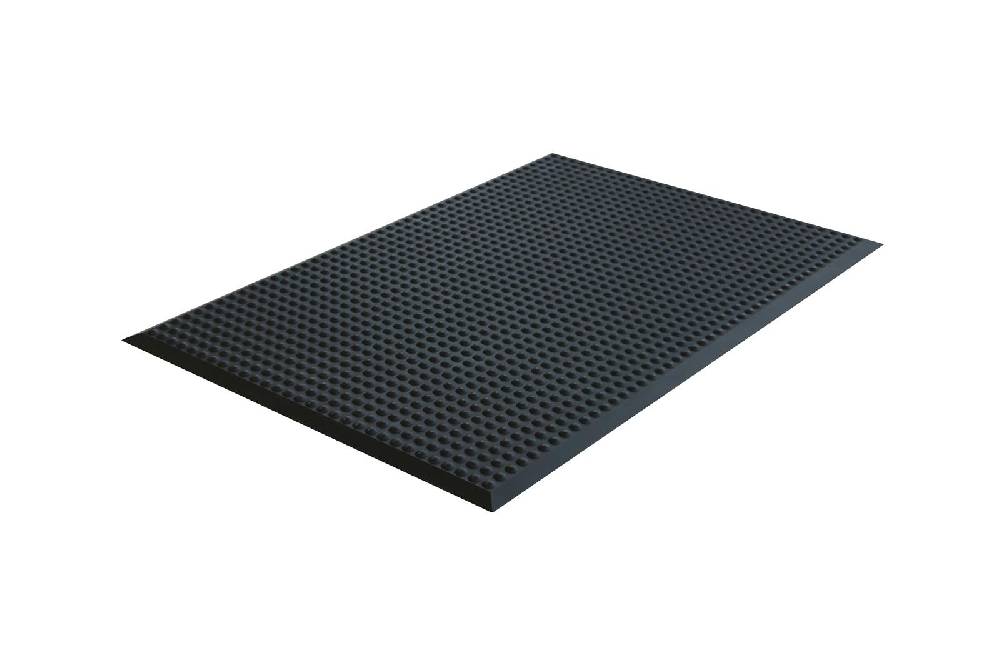 ﻿Szagato Anti Ermüdungsmatte Gummi Rundnoppe 94x64x14cm schwarz SZAGATO Arbeitsplatzmatte Anti Ermüdungsmatten Steharbeitsplatz Arbeitsplatzmatten