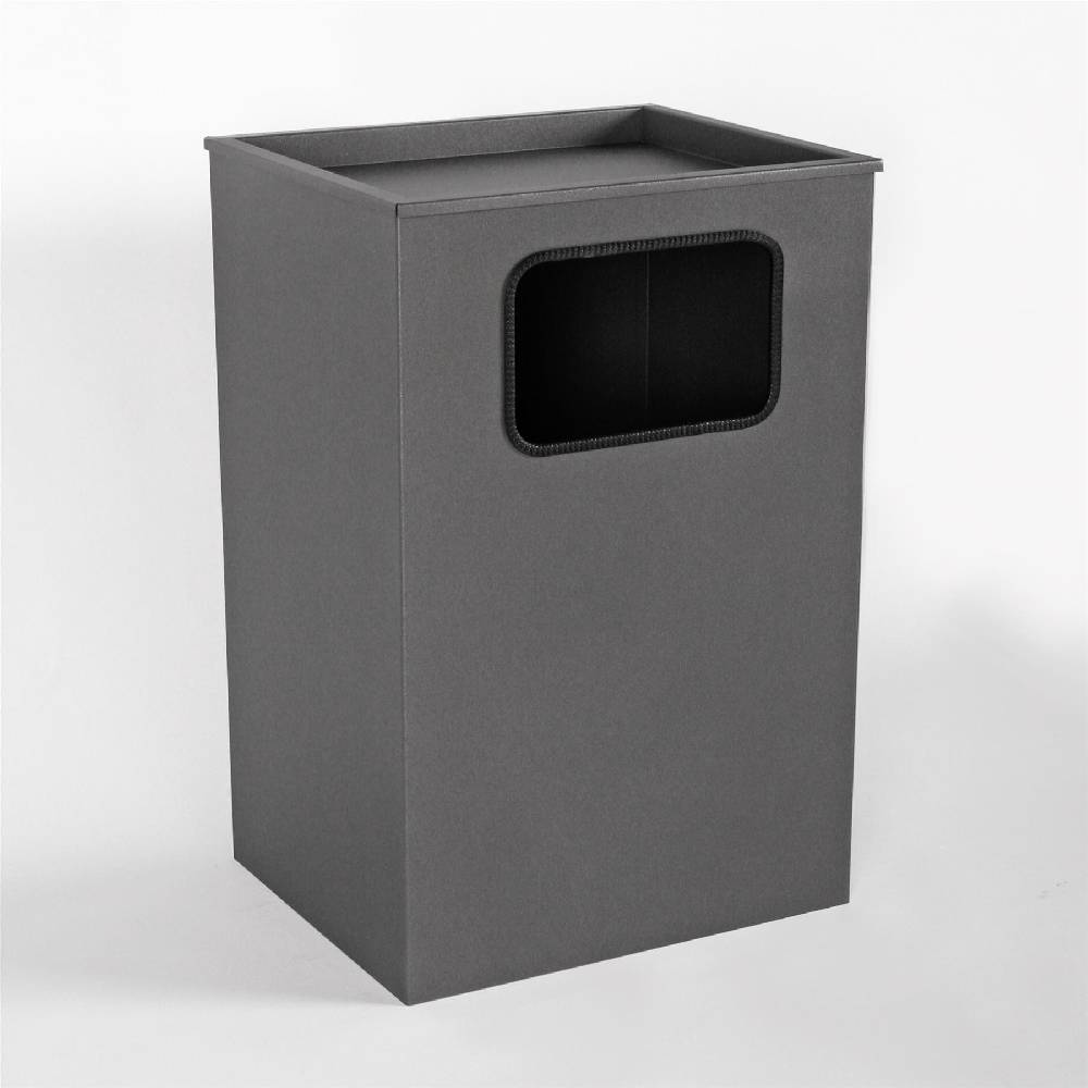 Szagato Aschenbecher mit Mülleimer Classic 62x40x33cm 28 ltr. grau inkl. Inneneimer SZAGATO Standascher Aschenbecher Abfalleimer Mülleimer mit Aschenbecher