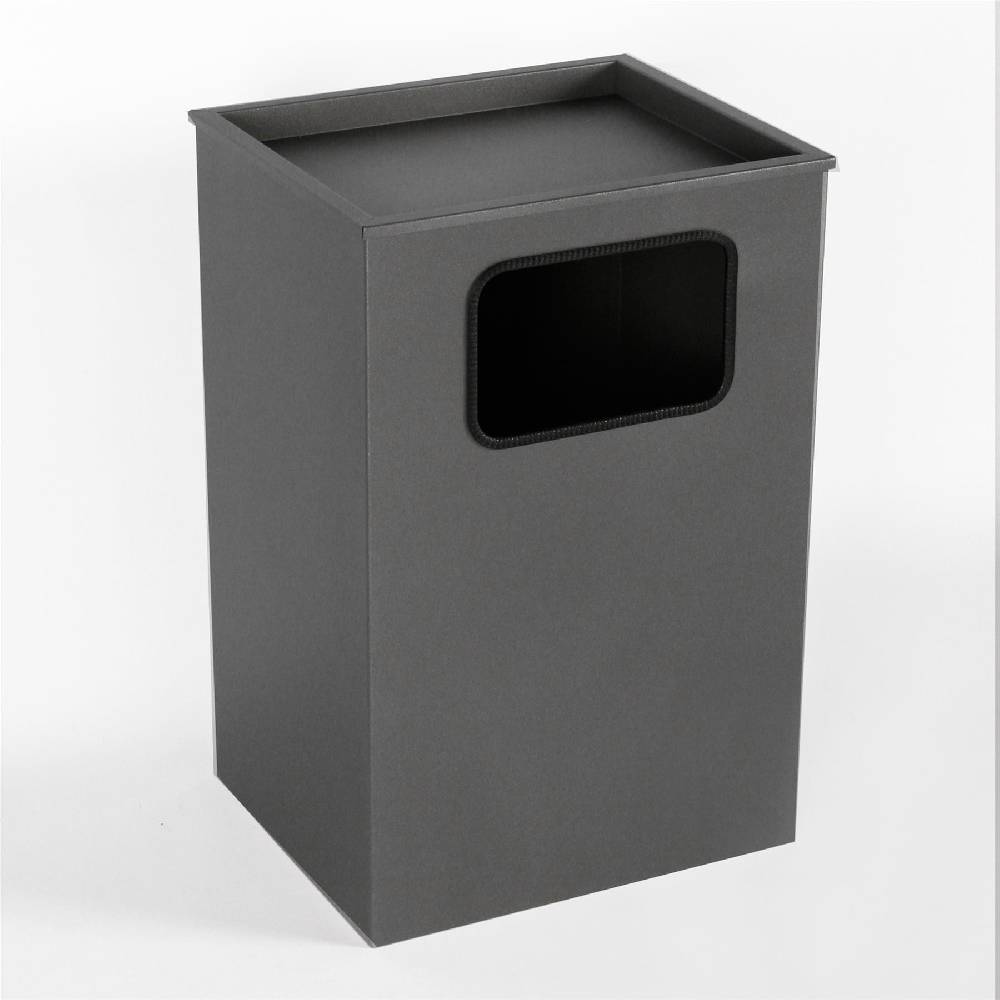 Szagato Aschenbecher mit Mülleimer Classic 62x40x33cm 28 ltr. grau inkl. Inneneimer SZAGATO Standascher Aschenbecher Abfalleimer Mülleimer mit Aschenbecher Kostenloser Versand international