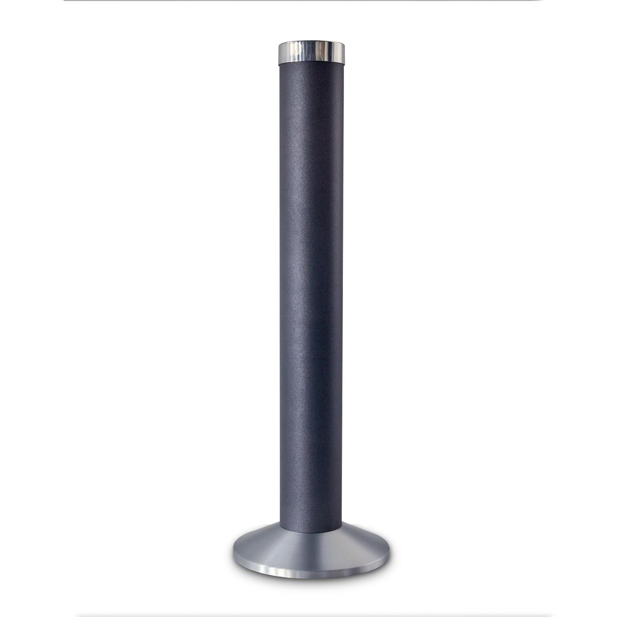 Szagato Aschenbecher Säule 81x25cm ALU anthrazit -moonstone SZAGATO Made in Germany Aschenbecher groß Stand-Aschenbecher außen großer Aschenbecher stehend