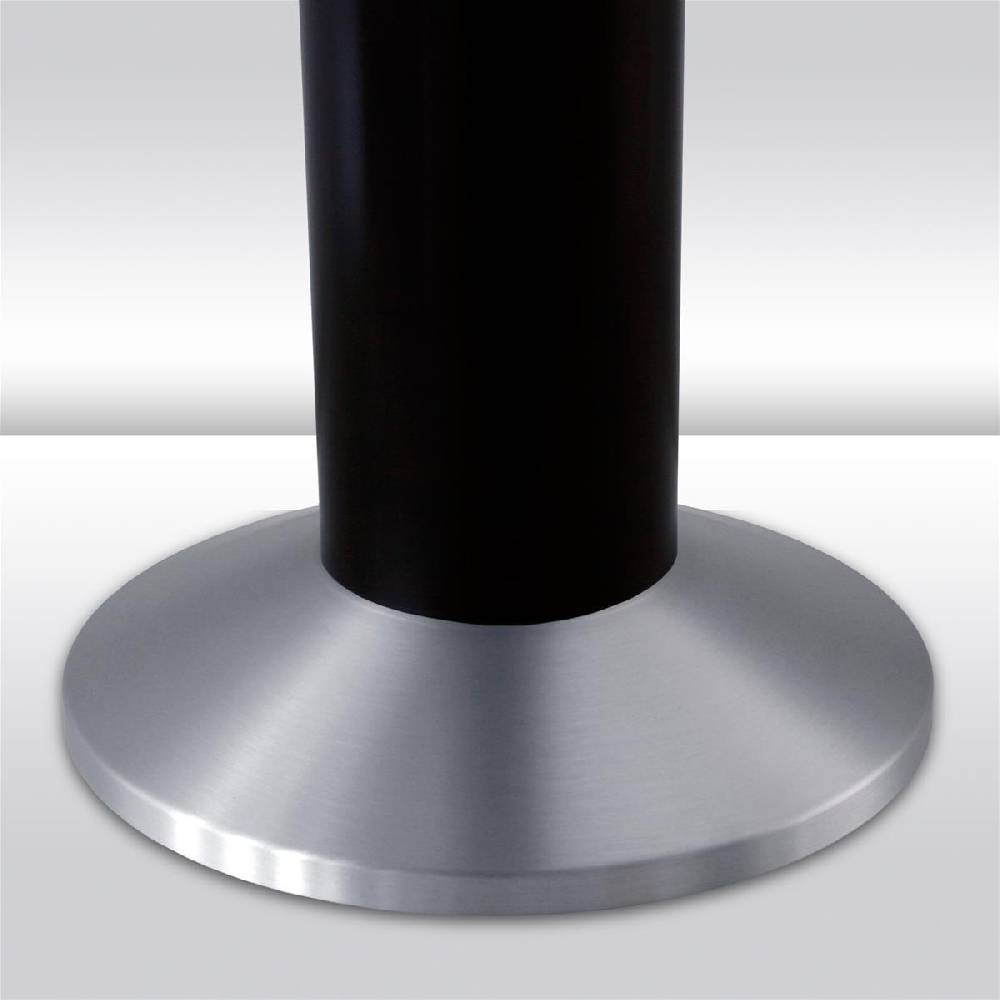 Szagato Aschenbecher Säule 81x25cm ALU schwarz SZAGATO Made in Germany Aschenbecher groß Stand-Aschenbecher außen großer Aschenbecher stehend für draußen Begrenzt auf 3 Tage