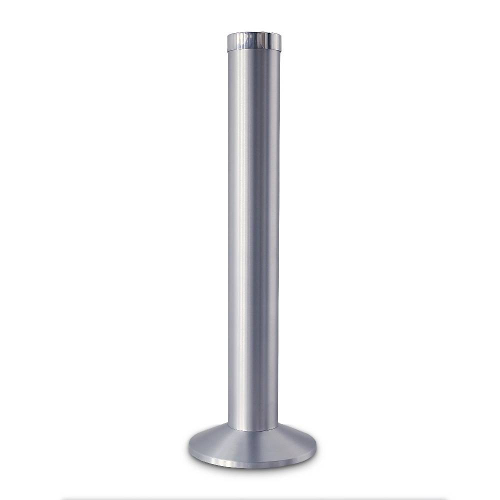 Szagato Aschenbecher Säule 81x25cm ALU SZAGATO Made in Germany Aluminium Aschenbecher groß Stand-Aschenbecher außen großer Aschenbecher stehend für draußen
