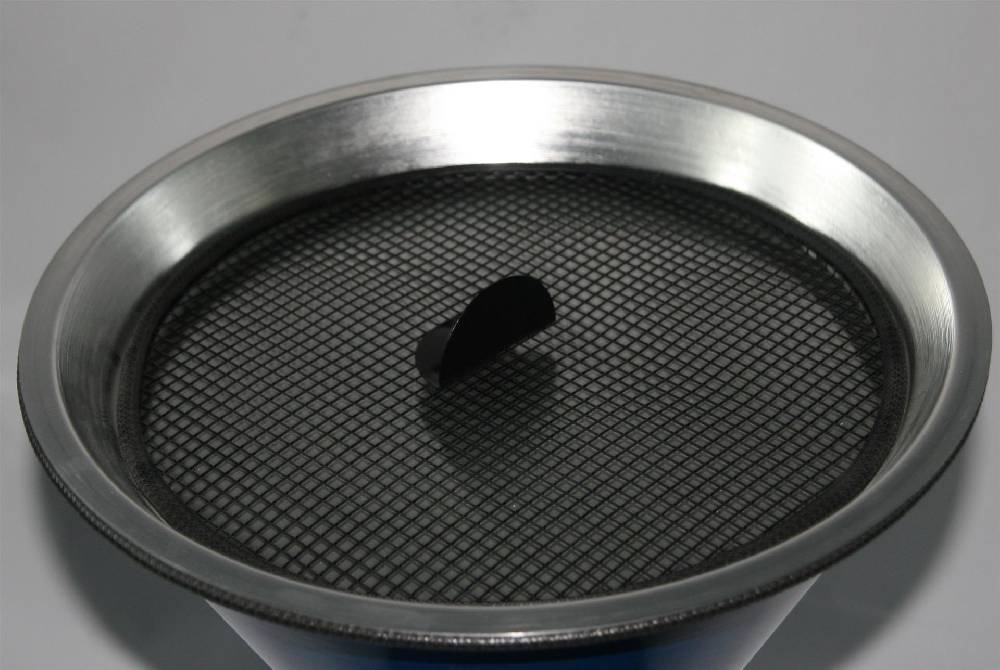 Szagato Aschenbecher Standascher Diabola 71x40cm silber SZAGATO Made in Germany Aschenbecher für draußen mit Deckel Standaschenbecher Stand Aschenbecher Black Friday Preise