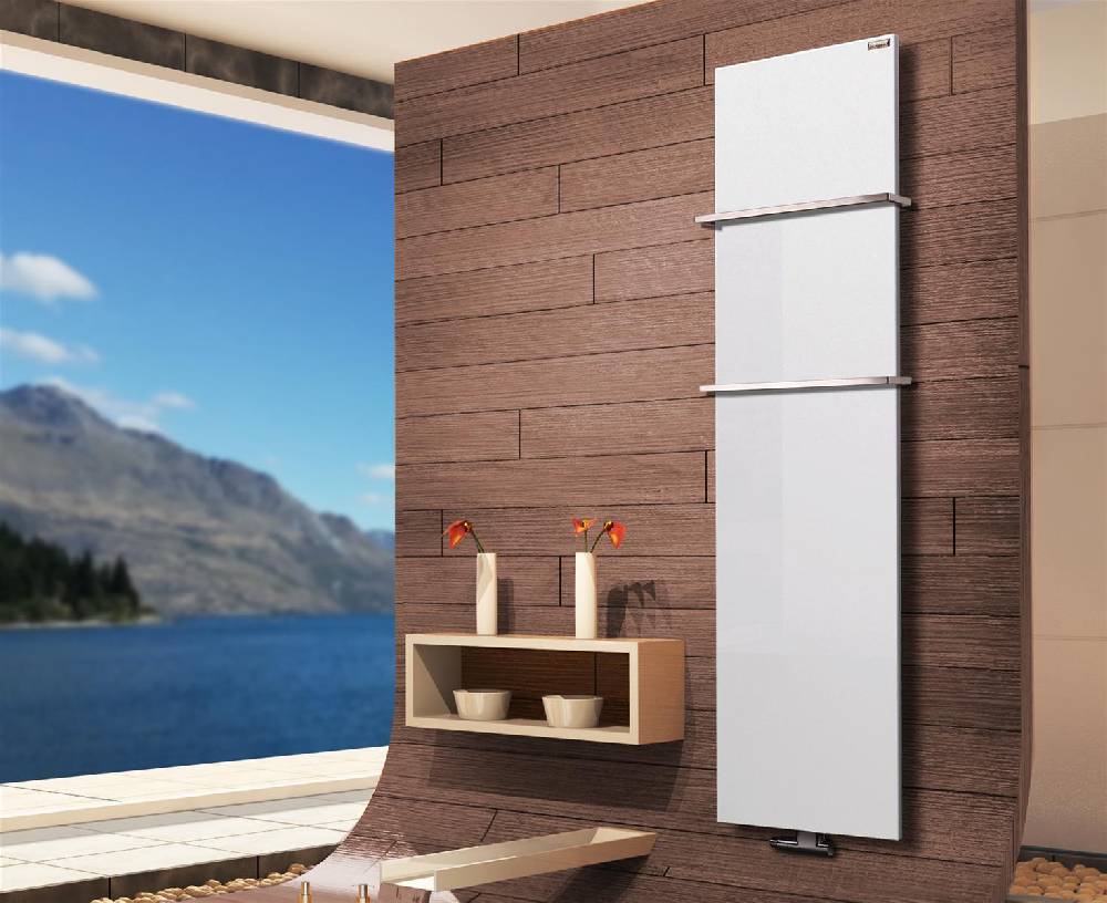 Szagato BADHEIZKOERPER Design Mirror 3 180x47cm 1118 Watt Edelstahl matt (+2 Halter 50mm) SZAGATO Designheizkörper Handtuchheizkörper mit Mittelanschluss Im Verkauf