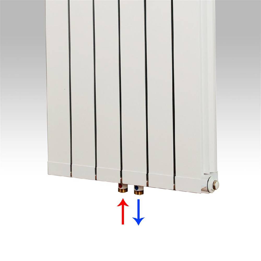 Szagato BADHEIZKÖRPER Design Aluminium 3 184 x 48 x 10cm 2020 Watt weiß + 2 Knopfhalter SZAGATO Designheizkörper Handtuchheizkörper mit Seitenanschluss Rabatte dieses Monats