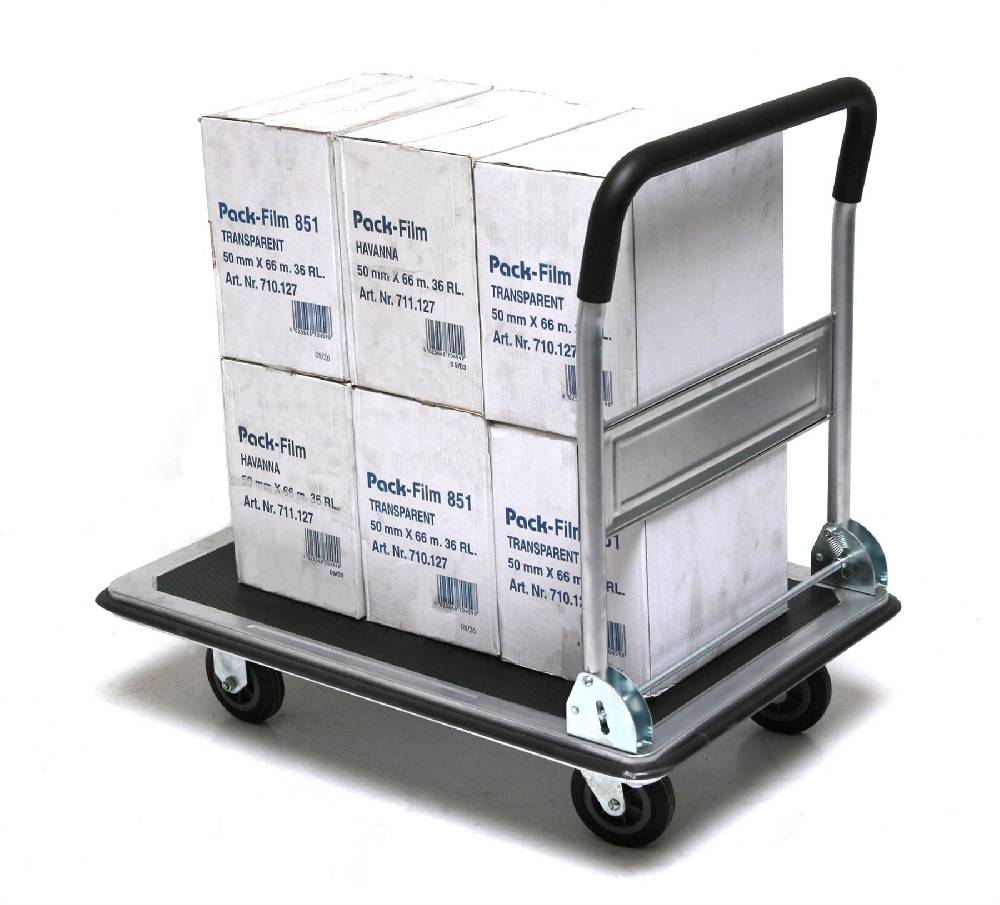 Szagato 250 kg ECO Plattformwagen 90x60cm grau SZAGATO Transportwagen Tischwagen Schiebebügelwagen Rollwagen Rollregal Werkstattwagen günstig kaufen Hotsell