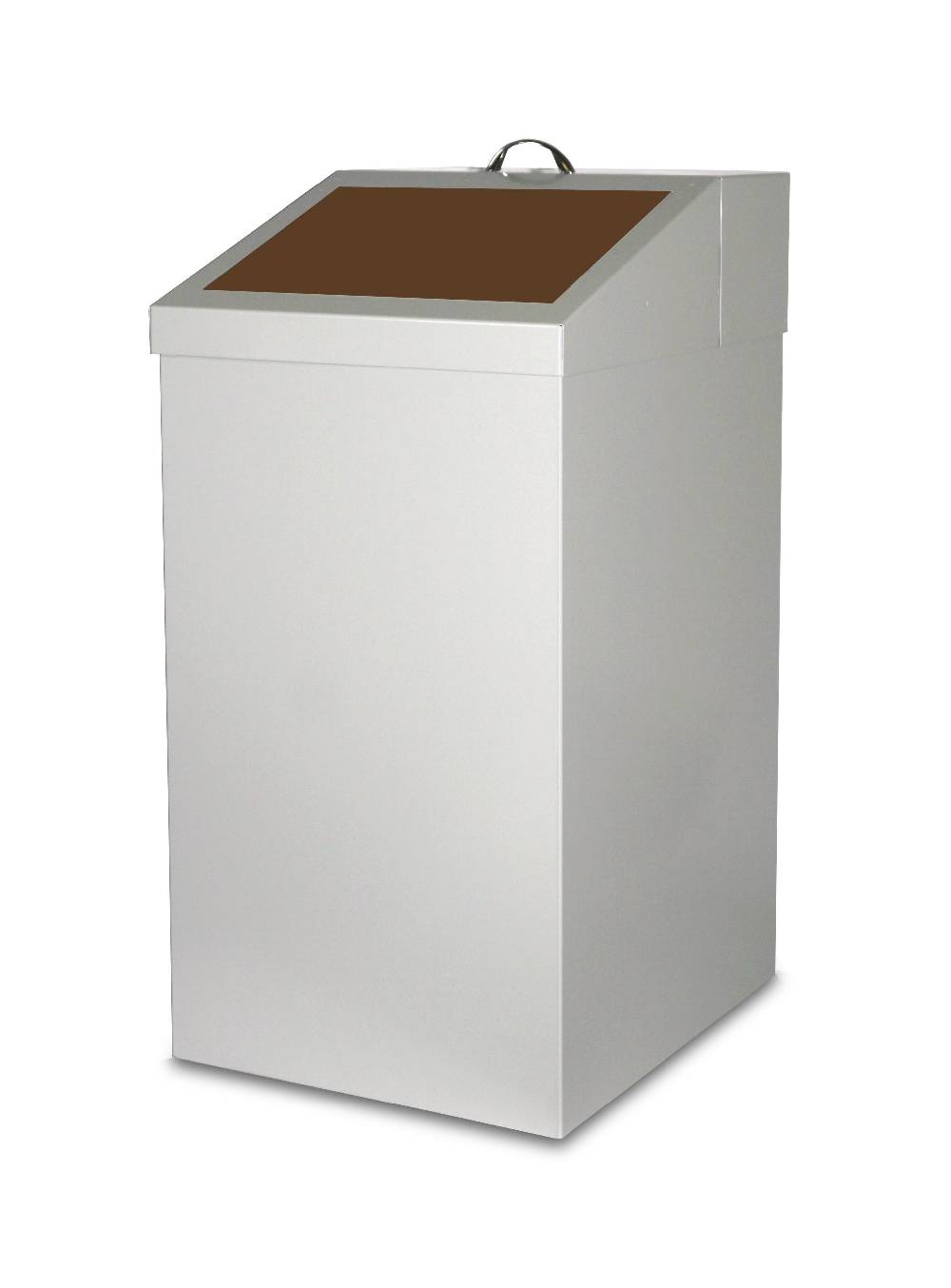 Szagato Abfallbehälter 54 l HxBxT 65x34x38cm braun SZAGATO Made in Germany Abfalleimer Abfallsammler Mülleimer großes Volumen Wertstoffsammler groß stehend