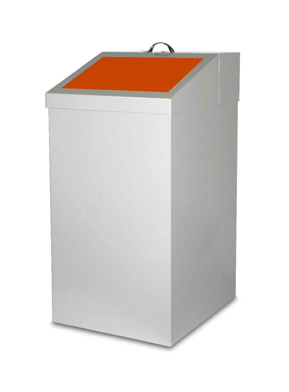 Szagato Abfallbehälter 54 l HxBxT 65x34x38cm orange SZAGATO Made in Germany Abfalleimer Abfallsammler Mülleimer großes Volumen Wertstoffsammler groß stehend