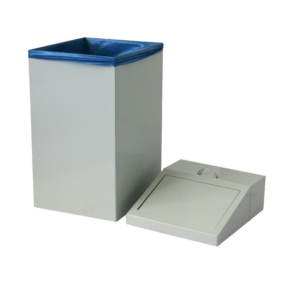 Szagato Abfallbehälter 54 ltr + Innenbehälter HxBxT 65x34x38 grün SZAGATO Made in Germany Abfalleimer Abfallsammler Mülleimer großes Volumen Wertstoffsammler Großer Ausverkauf