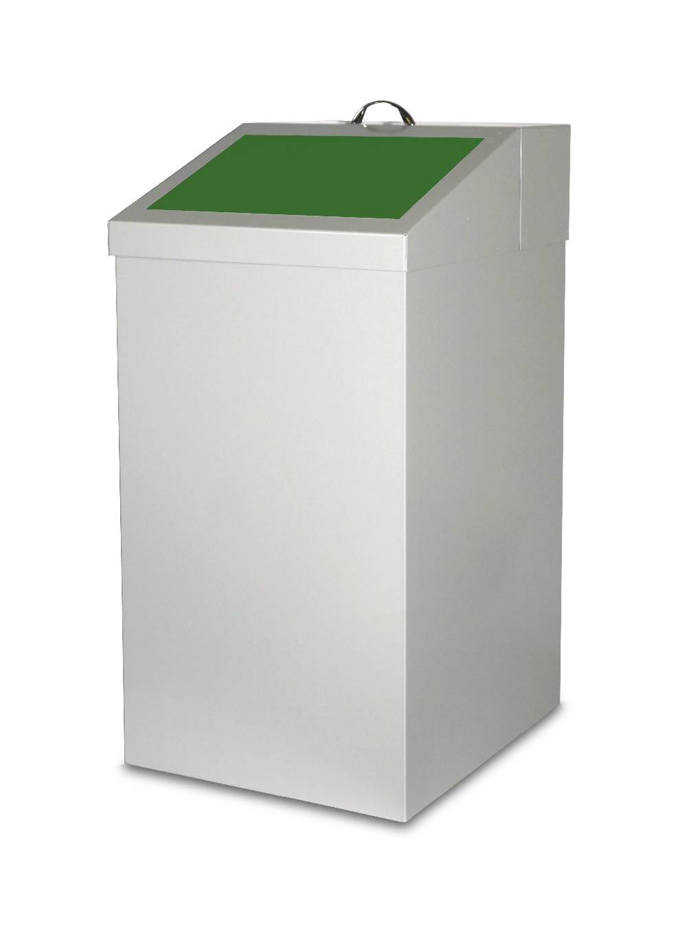 Szagato Abfallbehälter 54 ltr. HxBxT 65x34x38cm grün SZAGATO Made in Germany Abfalleimer Abfallsammler Mülleimer großes Volumen Wertstoffsammler groß stehend
