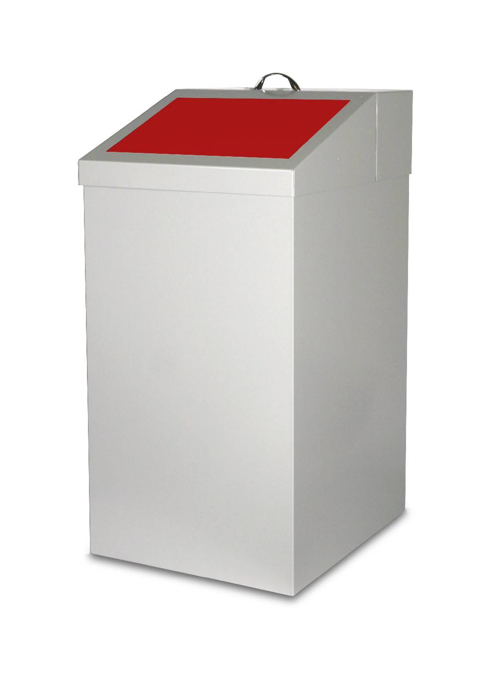 Szagato Abfallbehälter 54 ltr. HxBxT 65x34x38cm rot SZAGATO Made in Germany Abfalleimer Abfallsammler Mülleimer großes Volumen Wertstoffsammler groß stehend